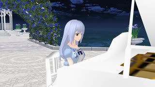 【MMD】NOX LUXのピアノ伴奏を紬に試して貰った【アイドルマスター】