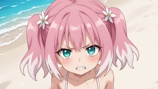 無人島に取り残された柊ナナ