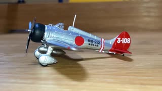 F-toys Type 96 carrier fighter A5M2b JAPANESE NAVY 12 Kokutai エフトイズ　九六式艦上戦闘機　日本帝国海軍　第12航空隊　1/144