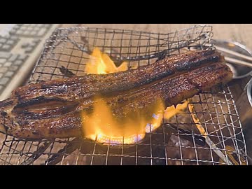スペシャルなうなぎ焼いてみた（ハイボール）