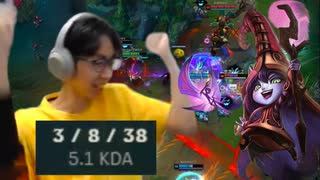 【LOL初心者】ルルで38アシストをマークしました！【リーグオブレジェンド】