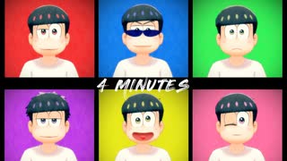 【MMDおそ松さん】4 Minutes【自作カメラ+リップモーション】
