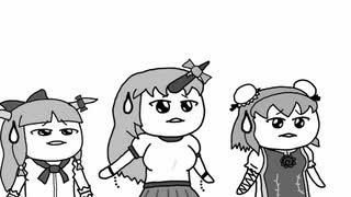 【第17回東方ニコ童祭】【東方手書き】ポケットサイズ東方紙芝居　その7