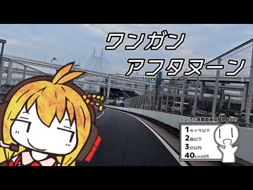 【シンプル車載動画投稿祭】ワンガンアフタヌーン