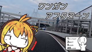 【シンプル車載動画投稿祭】ワンガンアフタヌーン