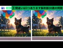 【！脳トレ+育脳に最適☆まちがい探しタイム！ 】＃227