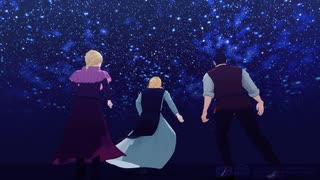 【チ。MMD】オバヨで「WAVE」(モデル配布中)