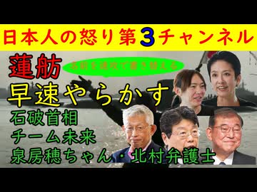 【蓮舫】早速やらかす「２枚目の投票用紙」これってあかんやろ・北村弁護士圧勝・石破首相は●●だろ？
