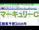 【競馬予想】2025「マーキュリーカップ(JpnⅢ)」