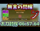 無言の閃耀 06:57.64太刀討伐