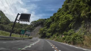 ドライブスポット　国道45号線岩手方面か気仙沼へ行く途中のヘアピンカーブ　2025　0712