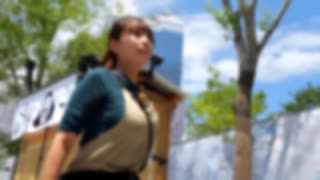 ホモと見るとんでもないおにぎり屋台のお姉さん