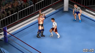 【紲星あかり実況】月亭方正(山崎邦正) VS スタン・ハンセン【ファイプロW】