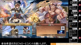 グラブルヴァーサスライジング対戦　ファスティバ(D3)vsサンダルフォン(S5)