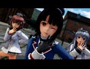 【MMD艦これ】高雄・雪風・響でテレパシ