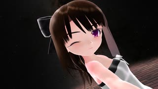 【MMD】ポニテちびさんで「Hotel Moonside - wa.Remix -」