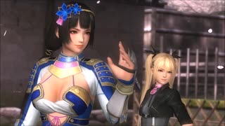 DOA5 LAST ROUND TAG 直虎 マリー VS ほのか こころ   プレイ動画