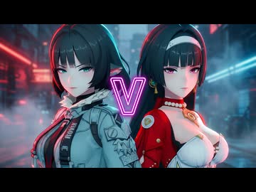 【ゼンゼロMMD】 HIMEHINA『V』ヴィー　ジェーン・ドゥ(Jane Doe)＆アストラ・ヤオ（Astra Yao）