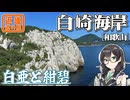 【日本のエーゲ海】-和歌山 白崎海岸編- 寄り道多めの近畿「道の駅」スタンプラリー #1【VOICEROID車載・花隈千冬(VOICEPEAK)】