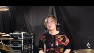 スネアドラムとフロアタムでの手の移動のやり方