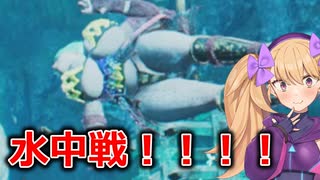【MOD入りMHWilds】（爆乳）ハンマーで水中戦だぜ！！！