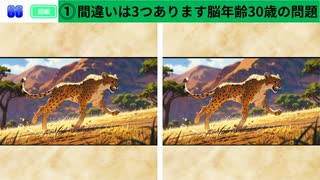 【！脳トレ+育脳に最適☆まちがい探しタイム！ 】＃228