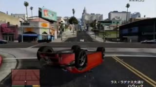 グランドセフトオート5　事故2