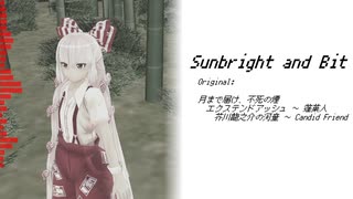 【第17回東方ニコ童祭】Sunbright and Bit【月まで届け、不死の煙】