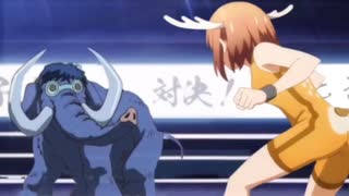 鹿の女子高生が、特殊生命体の象に戦いを挑むようです。