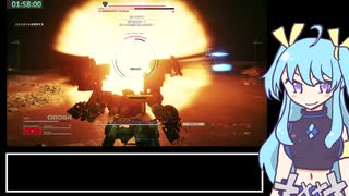 [RTA]AC6　NG+　True end　アセン縛り　2:11:52　8/9 [VOICEPEAK実況]