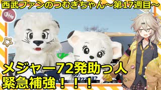 西武ファンのつむぎちゃん　2025年　第17週目　 メジャー72発助っ人緊急補強！！