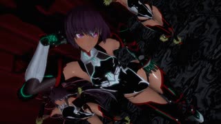 【対魔忍MMD】大人ゆきかぜちゃんと大人じゃないゆきかぜちゃんの Whiplash - aespa
