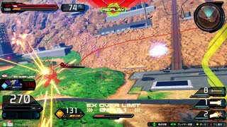 EXVS2IB　練習中　イニブ　ミックスマッチ　シャフ