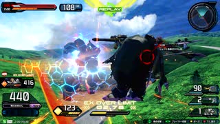 EXVS2IB　隣の姉ックス　今作最初の即死コンボの犠牲者は君だ！アーマー＋バリア+F覚醒+攻め継に絶望するがいい！