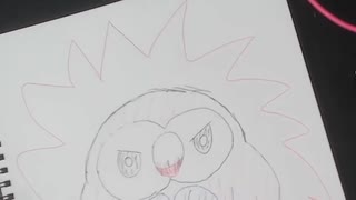 #モクロー 今日の主役はモクローちゃんです□□□ #ポケモンイラスト #rowlet #pokemon