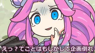 先輩と神社を清掃する後輩