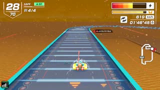 サンドストームで自己ベストタイムを出しました【F-ZERO99】