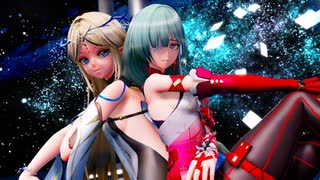 【鳴潮MMD】カルテジアとフローヴァに「トゥインクル×トゥインクル」を踊ってもらいました