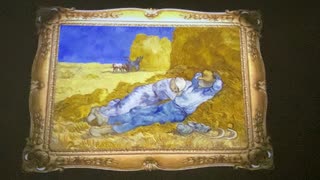 動くゴッホ展　「昼寝」