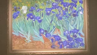 動くゴッホ展　「アイリス」