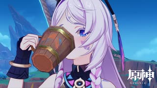 大シャーマン、集落の上空でも飲みまくる【原神：ナタ編】#46