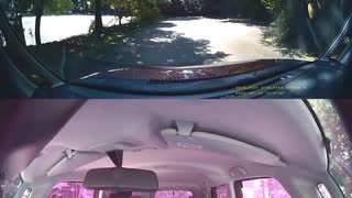 車内の温度が高くならないように日陰・木陰の場所に駐車した