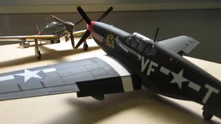 P-51B MUSTANG 1/48 TAMIYA 　&  三式戦闘機　飛燕　1/48 OHTAKI