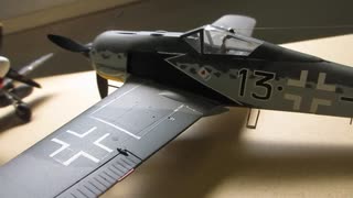 P-51B MUSTANG 1/48 TAMIYA &  Fw190　1/48 TAMIYA