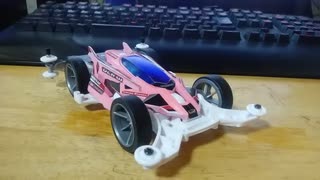 【玩具のコーナー】ミニ四駆塗装編【ダイソー１００円白一本勝負】
