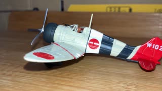 Hachette Japanese Army and Navy Encyclopedia アシェット　日本陸海軍機大百科 28号　九六式艦上戦闘機　空母蒼龍搭載機1/87 JAPANESE NAVY