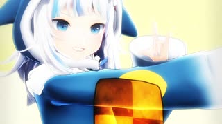Gawr Gura「LEMON MELON COOKIE」#shorts 【MMD】【ホロライブEN】‪                     @GawrGura ​