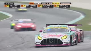 スーパーGT2025第３戦グッドスマイルレーシング初音ミクAMGオーバーテイク切り抜き