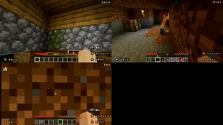 たく×ママ×なゆちゃんで探検スタート！村でなにかが起きる？【Minecraft実況】#22