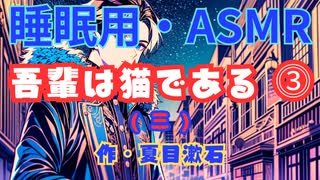 【睡眠用】  青山龍星（囁き）’’ 吾輩は猫である（ 三 ） ⓷ ’’ （作・夏目漱石） 【ASMR】